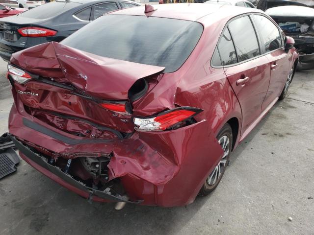 Photo 4 from auction – 2022 TOYOTA COROLLA LE with VIN JTDEAMDE7NJ040383