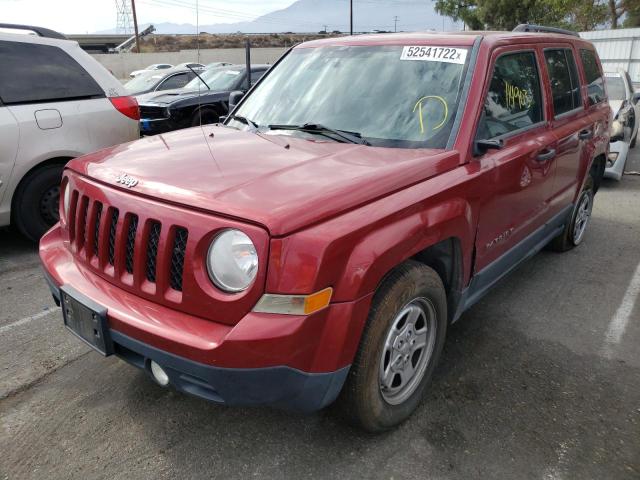 Photo 2 from auction – 2014 JEEP PATRIOT SP with VIN 1C4NJPBB1ED794307