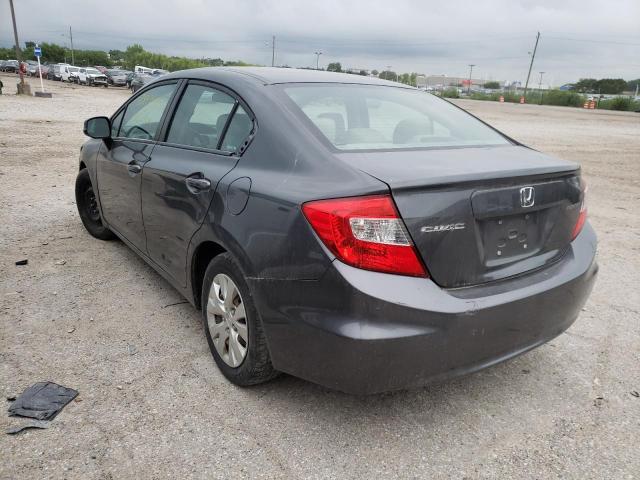Photo 3 from auction – 2012 HONDA CIVIC LX with VIN 2HGFB2F53CH558011