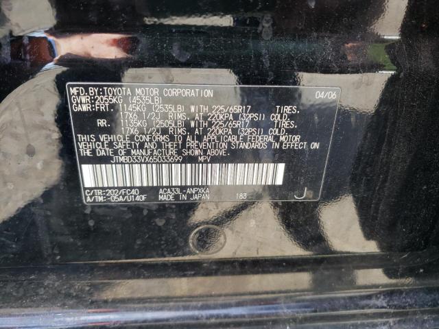 Photo 10 from auction – 2006 TOYOTA RAV4 with VIN JTMBD33VX65033699