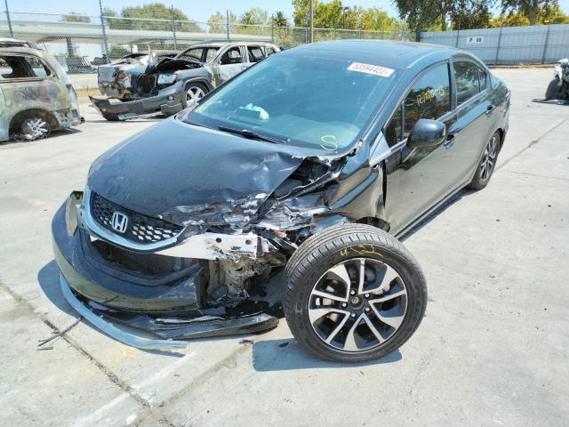 Photo 2 from auction – 2013 HONDA CIVIC EX with VIN 2HGFB2F87DH529025