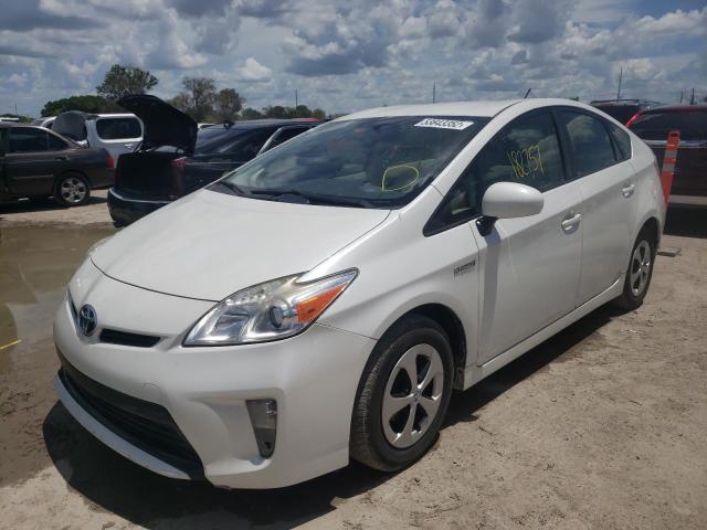 Photo 2 from auction – 2014 TOYOTA PRIUS with VIN JTDKN3DUXE0385325