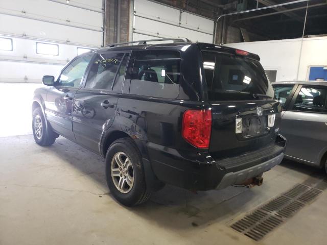 Photo 3 from auction – 2004 HONDA PILOT EXL with VIN 2HKYF185X4H509951