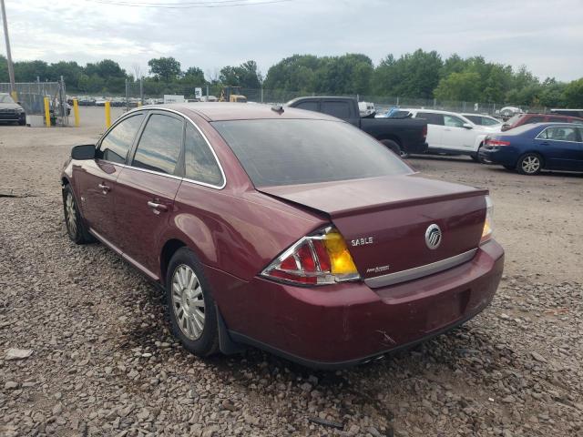 Photo 3 from auction – 2008 MERCURY SABLE LUXU with VIN 1MEHM40W98G604179