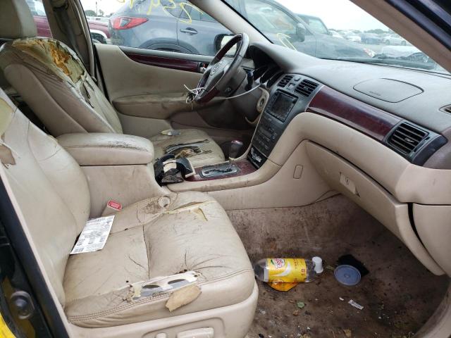 Photo 5 from auction – 2004 LEXUS ES 330 with VIN JTHBA30G240002941