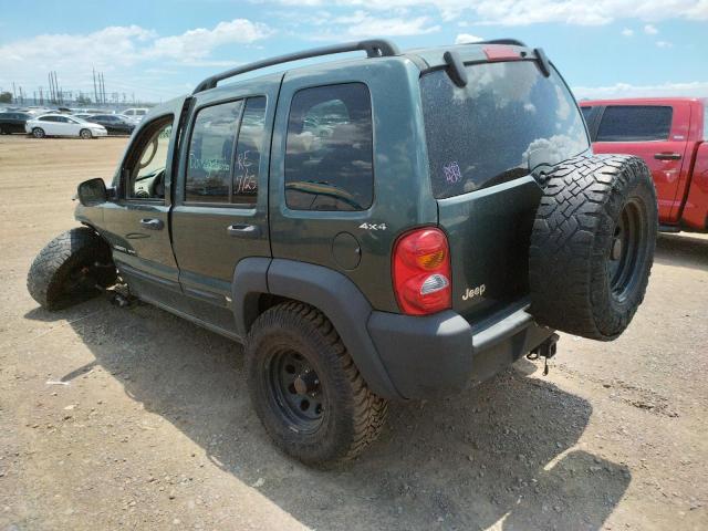 Photo 3 from auction – 2002 JEEP LIBERTY SP with VIN 1J4GL48K82W143937