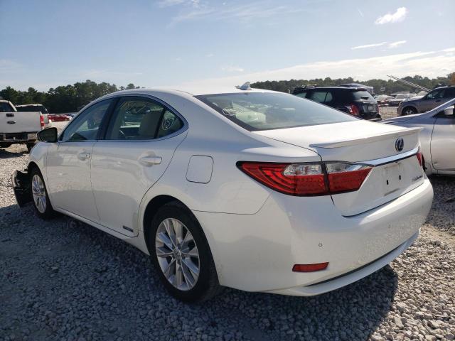 Photo 3 from auction – 2013 LEXUS ES 300H with VIN JTHBW1GG3D2019215