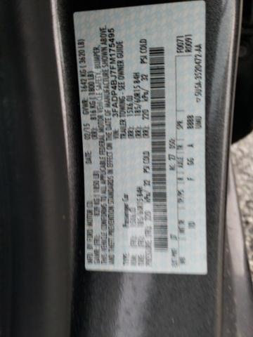 Photo 10 from auction – 2015 FORD FIESTA SE with VIN 3FADP4BJ7FM175495