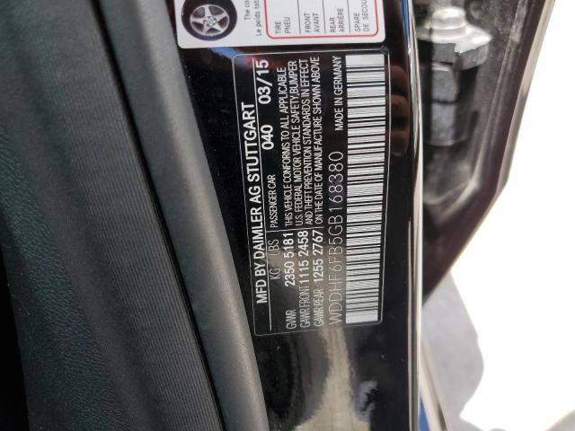 Photo 10 from auction – 2016 MERCEDES-BENZ E 400 with VIN WDDHF6FB5GB168380