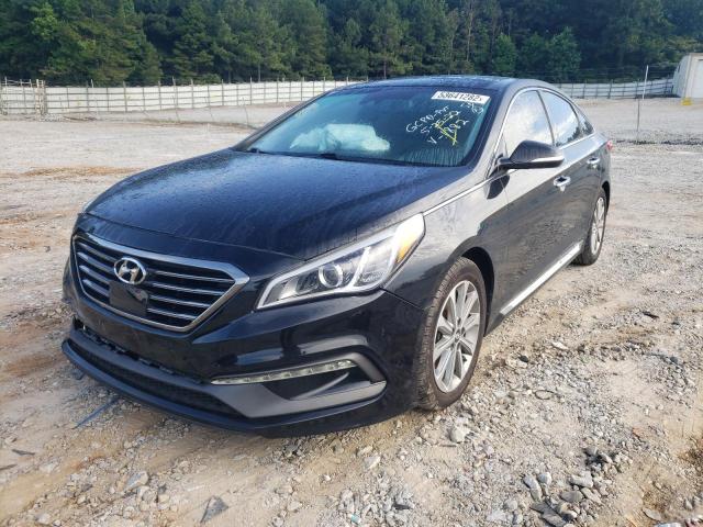 Photo 2 from auction – 2016 HYUNDAI SONATA SPO with VIN 5NPE34AF3GH271882