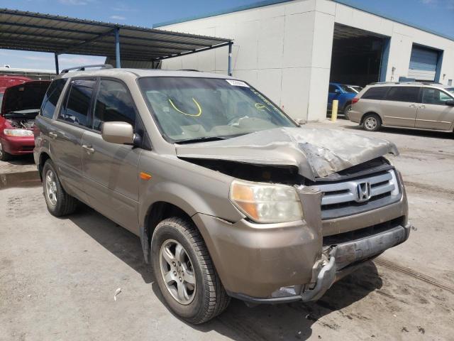 HONDA PILOT EXL 2008 with VIN 5FNYF28698B014160 - Photo from auction