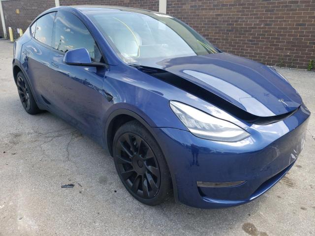 TESLA MODEL Y 2020 with VIN 5YJYGDEE2LF014434 - Photo from auction
