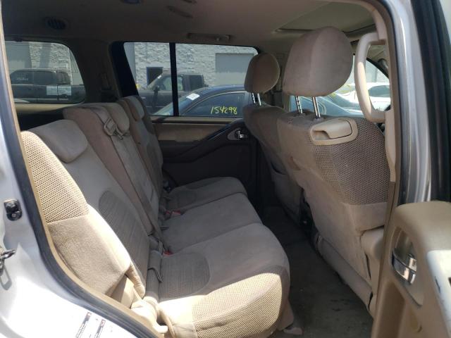 Photo 6 from auction – 2006 NISSAN PATHFINDER with VIN 5N1AR18UX6C637570