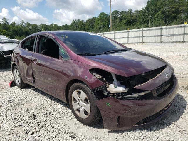 KIA FORTE LX 2017 with VIN 3KPFK4A77HE144946 - Photo from auction