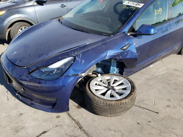 Photo 9 from auction – 2022 TESLA MODEL 3 with VIN 5YJ3E1EB9NF185642