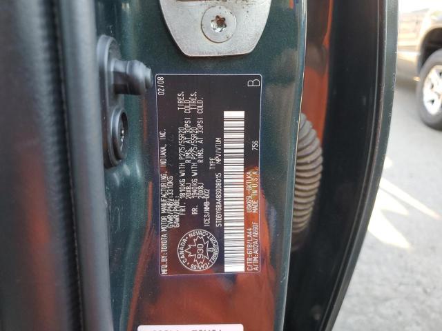 Photo 10 from auction – 2008 TOYOTA SEQUOIA LI with VIN 5TDBY68A48S008015