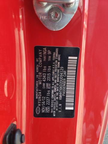 Photo 10 from auction – 2013 HYUNDAI GENESIS CO with VIN KMHHT6KD2DU094129