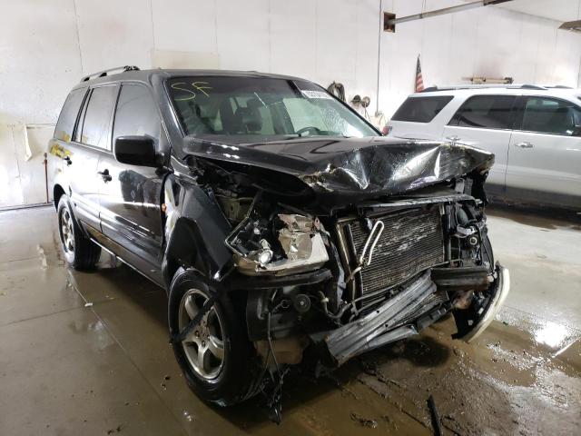 HONDA PILOT EXL 2007 with VIN 2HKYF18657H531854 - Photo from auction