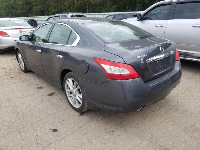 Photo 3 from auction – 2009 NISSAN MAXIMA S with VIN 1N4AA51E99C829837