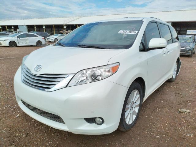 Photo 2 from auction – 2013 TOYOTA SIENNA XLE with VIN 5TDYK3DC6DS333373
