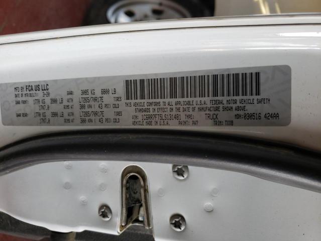 Photo 10 from auction – 2020 RAM 1500 CLASS with VIN 1C6RR7FT5LS131481