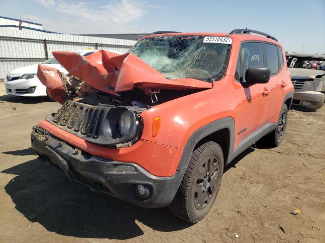 Photo 2 from auction – 2018 JEEP RENEGADE S with VIN ZACCJBAB6JPJ23641