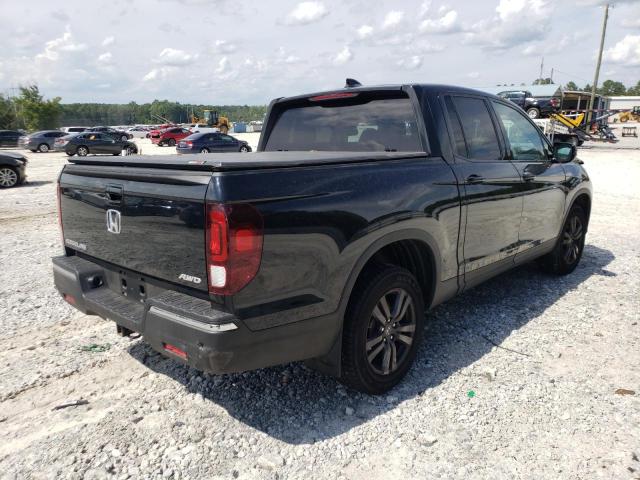 Photo 4 from auction – 2017 HONDA RIDGELINE with VIN 5FPYK3F10HB017142