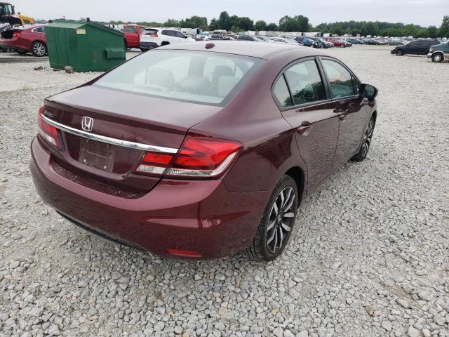 Photo 4 from auction – 2014 HONDA CIVIC EXL with VIN 19XFB2F97EE009430
