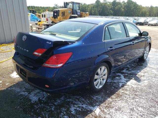 Photo 4 from auction – 2007 TOYOTA AVALON XL with VIN 4T1BK36B17U212949