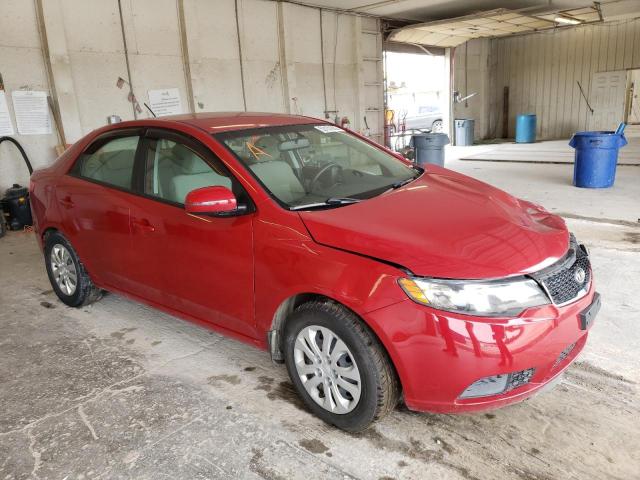 KIA FORTE EX 2013 with VIN KNAFU4A28D5718634 - Photo from auction