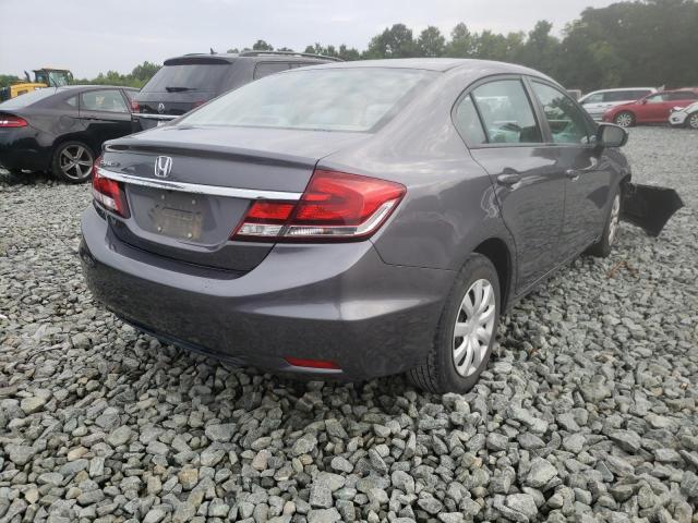 Photo 4 from auction – 2014 HONDA CIVIC LX with VIN 19XFB2F52EE234853