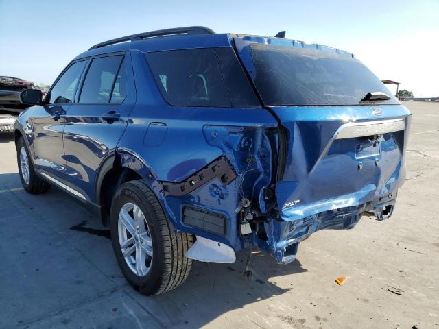 Photo 3 from auction – 2021 FORD EXPLORER X with VIN 1FMSK7DH2MGA52024