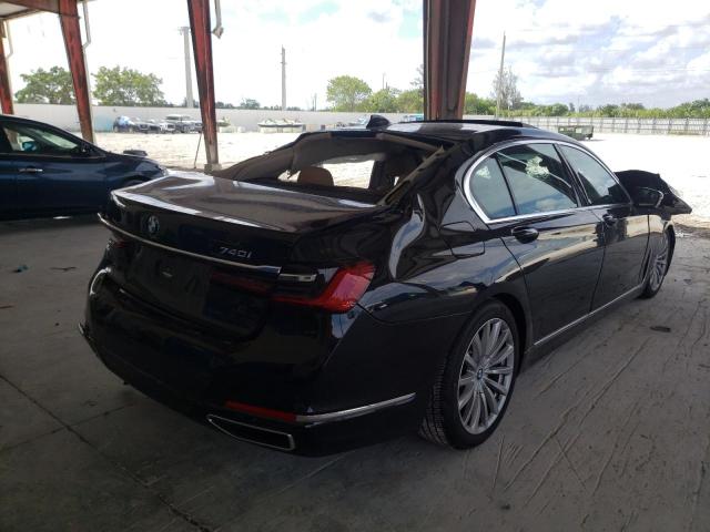 Photo 4 from auction – 2022 BMW 740 I with VIN WBA7T2C09NCJ14725