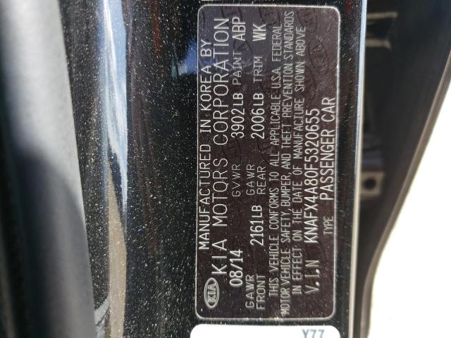 Photo 10 from auction – 2015 KIA FORTE EX with VIN KNAFX4A80F5320655