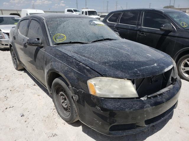 DODGE AVENGER SX 2013 with VIN 1C3CDZCB8DN720789 - Photo from auction