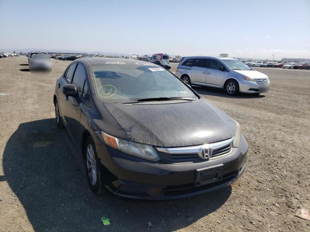 HONDA CIVIC EX 2012 with VIN 2HGFB2F84CH546492 - Photo from auction