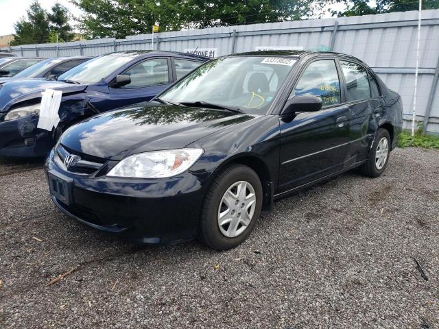 Photo 2 from auction – 2005 HONDA CIVIC DX V with VIN 2HGES16355H017646