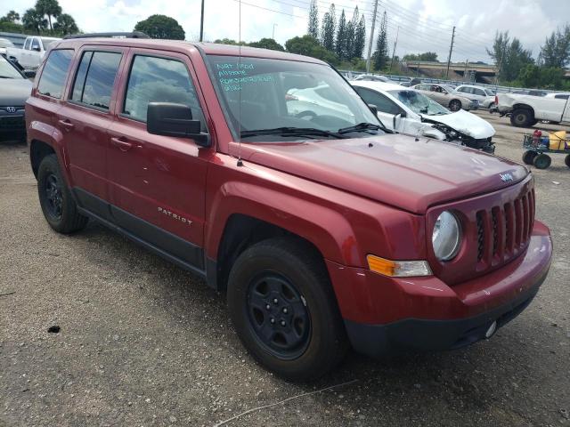 Photo 1 from auction – 2016 JEEP PATRIOT SP with VIN 1C4NJPBB3GD683695