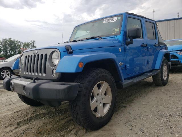 Photo 2 from auction – 2014 JEEP WRANGLER U with VIN 1C4BJWDG9EL179774
