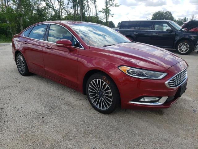 FORD FUSION TIT 2017 with VIN 3FA6P0K98HR212891 - Photo from auction