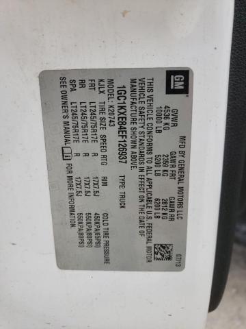 Photo 10 from auction – 2014 CHEVROLET SILVERADO with VIN 1GC1KXE84EF126937