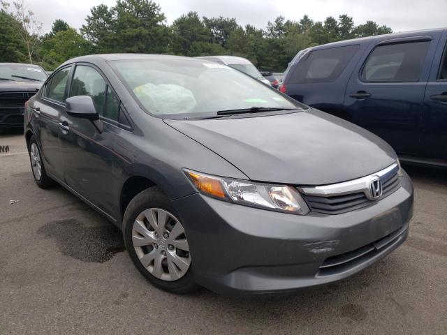 HONDA CIVIC LX 2012 with VIN 2HGFB2F55CH608648 - Photo from auction