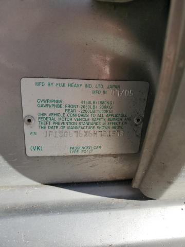 Photo 10 from auction – 2006 SUBARU FORESTER 2 with VIN JF1SG676X6H721573