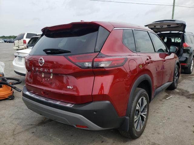Photo 4 from auction – 2021 NISSAN ROGUE with VIN 5N1AT3BA2MC823144