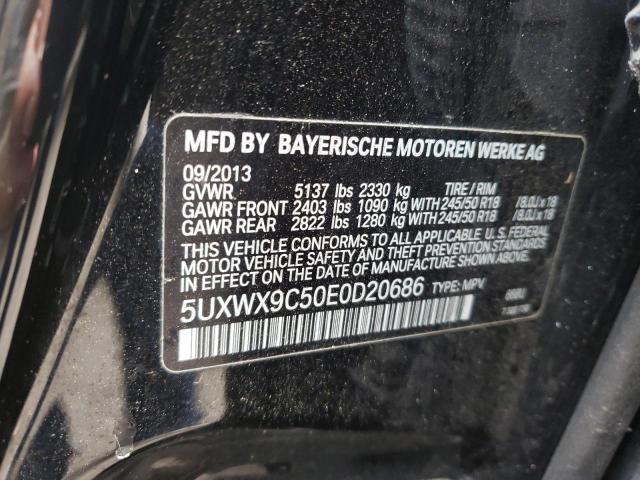 Photo 10 from auction – 2014 BMW X3 XDRIVE2 with VIN 5UXWX9C50E0D20686