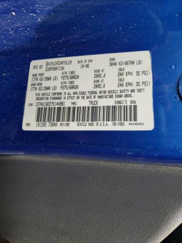 Photo 10 from auction – 2007 DODGE RAM 1500 S with VIN 1D7HU18227S144981