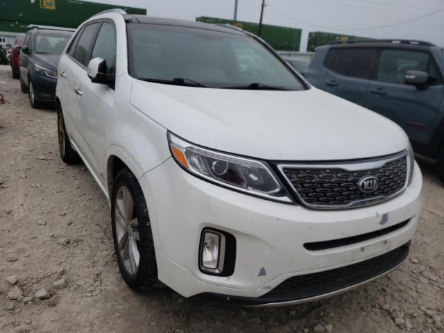 KIA SORENTO SX 2014 with VIN 5XYKWDA77EG468562 - Photo from auction