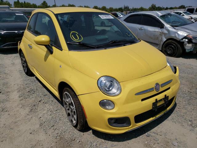 FIAT 500 SPORT 2012 with VIN 3C3CFFBR7CT358198 - Photo from auction