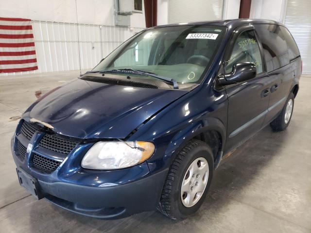 Photo 2 from auction – 2002 DODGE CARAVAN SE with VIN 1B4GP25312B569162