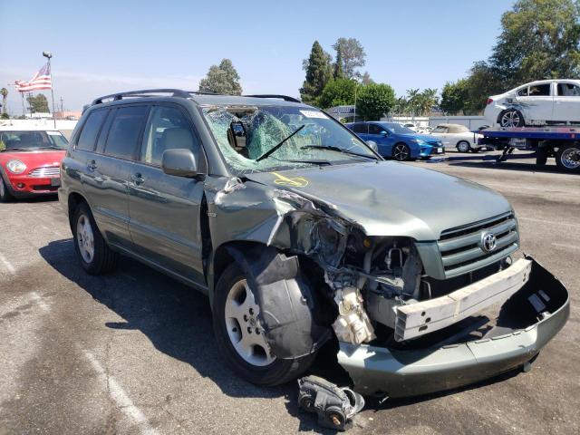 TOYOTA HIGHLANDER 2005 with VIN JTEEP21A550117533 - Photo from auction